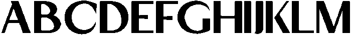Mizhon Sans Heavy otf (800) Font UPPERCASE