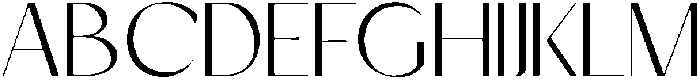 Mizhon Sans Light otf (300) Font UPPERCASE