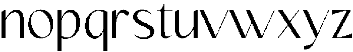 Mizhon Sans Light otf (300) Font LOWERCASE