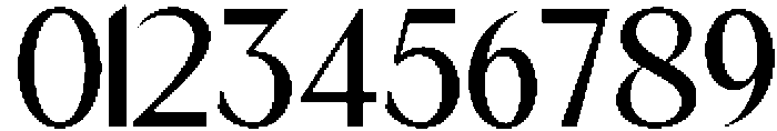 Mizhon Sans Medium otf (500) Font OTHER CHARS