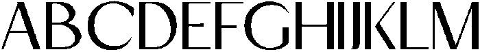 Mizhon Sans Medium otf (500) Font UPPERCASE
