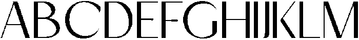 Mizhon Sans Regular otf (400) Font UPPERCASE