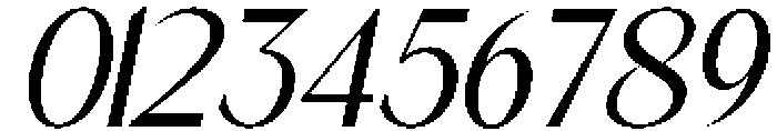 Mizhon Sans Slanted otf (400) Font OTHER CHARS