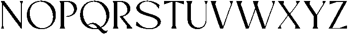 Mizhon Serif otf (400) Font UPPERCASE