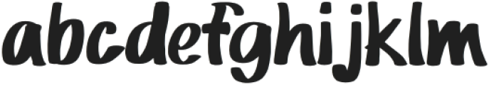 Mizotax Regular otf (400) Font LOWERCASE