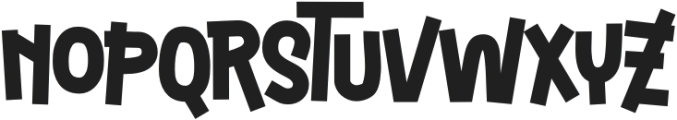 Mizuka Regular otf (400) Font UPPERCASE