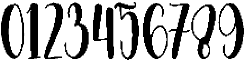 milkshake otf (400) Font OTHER CHARS