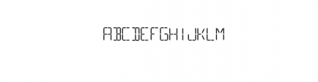 Midnight Font LOWERCASE