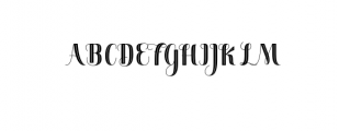 Mightyman.otf Font UPPERCASE