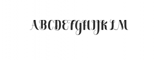 Mightyman.ttf Font UPPERCASE