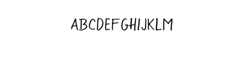 MightypeCasual.otf Font LOWERCASE