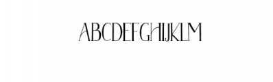 Milady Font UPPERCASE