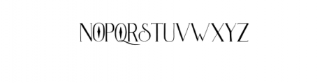 Milady Font UPPERCASE