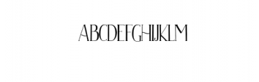 Milady Font LOWERCASE