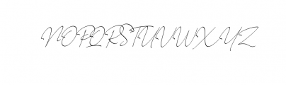 Millano // Signature Font Font UPPERCASE