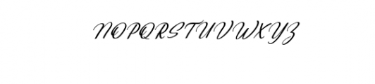 Millenial Script Italic.otf Font UPPERCASE