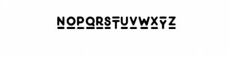 Minimalust Glyph.ttf Font LOWERCASE
