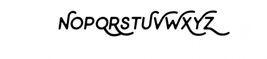 Minimalust Regular Italic.ttf Font UPPERCASE