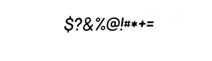 Minimalust Thin Italic.ttf Font OTHER CHARS