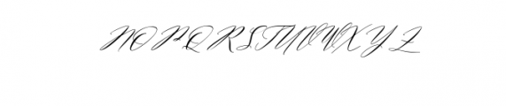 Miolleta Script Font UPPERCASE