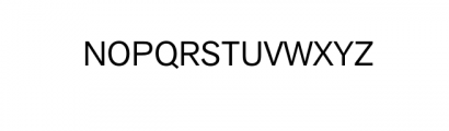 Miramo Sans Regular.otf Font UPPERCASE