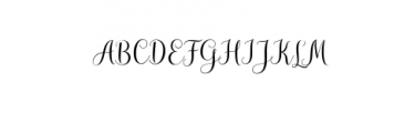mistletoe script.otf Font UPPERCASE