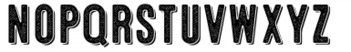 Microbrew Soft Two 3D Font LOWERCASE