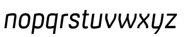 Milibus Light Italic Font LOWERCASE