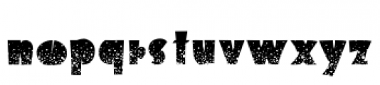 Milky Way Font LOWERCASE