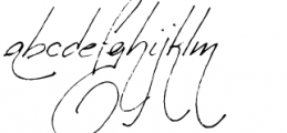 Milonguita Font LOWERCASE