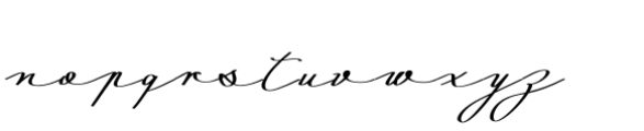 Mina Calligraphic Bold Font LOWERCASE