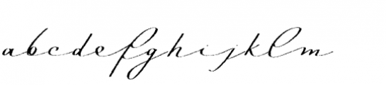 Mina Calligraphic Rough Font LOWERCASE