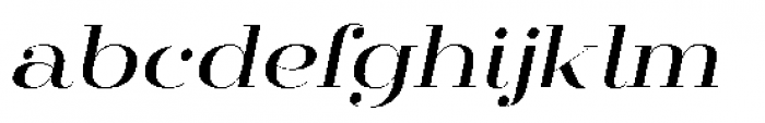 Mittwoch Bold Italic Font LOWERCASE