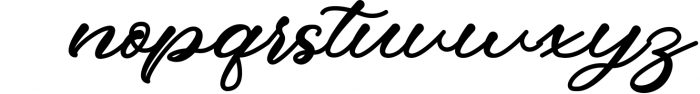 Micahel Script Bold Font LOWERCASE