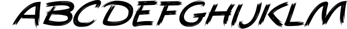 Michael Brush Display Font Font UPPERCASE