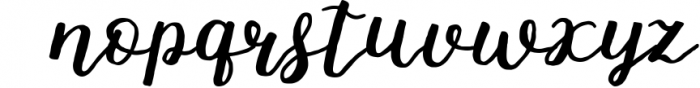 Michelle script with extras 1 Font LOWERCASE