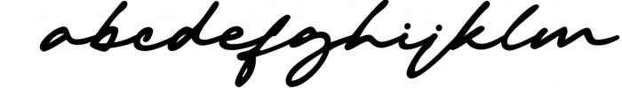 Michigan Signature Font LOWERCASE