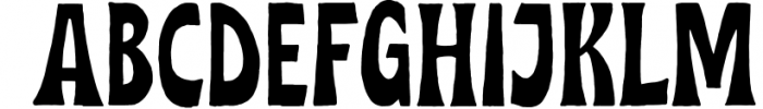 Midgeto Display - Handdrawn Font Font UPPERCASE