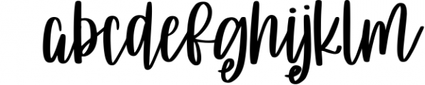 Midnight In March - A Handlettered Font Pair Font LOWERCASE