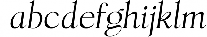 Miegha 1 Font LOWERCASE