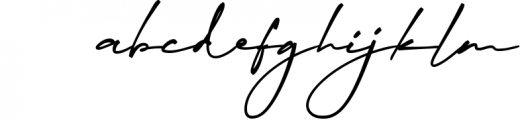 Migratory - Modern Signature Font LOWERCASE