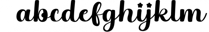 Milk Shake - Handwriting Font Font LOWERCASE