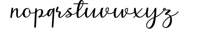 Milk&Honey // script handwritten Font LOWERCASE