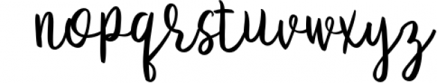 Milkandshake Script Font LOWERCASE