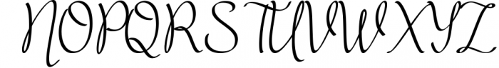 Milky Butter - script handwritten font Font UPPERCASE