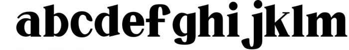 Millenia - Serif Font Font LOWERCASE