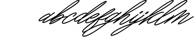 Million Signatures Font LOWERCASE