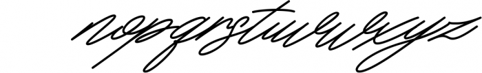 Million Signatures Font LOWERCASE