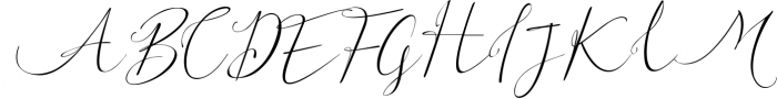 Milova | Modern Calligraphy Font UPPERCASE