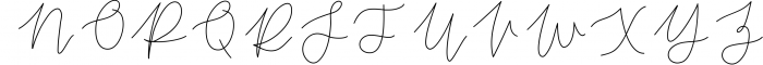 Mimosa - Handwritten Script Font 1 Font UPPERCASE